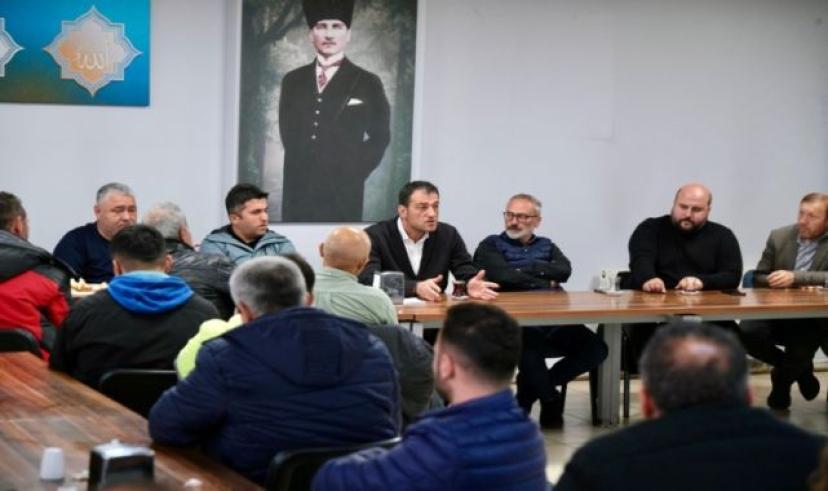 Fuat Köse, belediye birimleri ile bir araya gelmeye devam ediyor