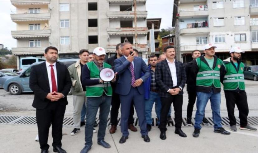 GMİS’ten Akal’da örgütlenme çalışmaları yapan TEKSİF’e destek