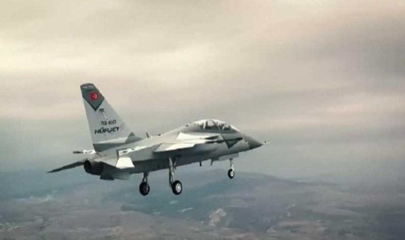 HÜRJET’in ikinci prototipi yeni boyasıyla gökyüzünehavalandı