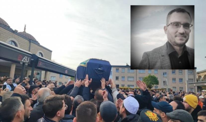 İmam Fatih Eryılmaz son yolculuğuna uğurlandı