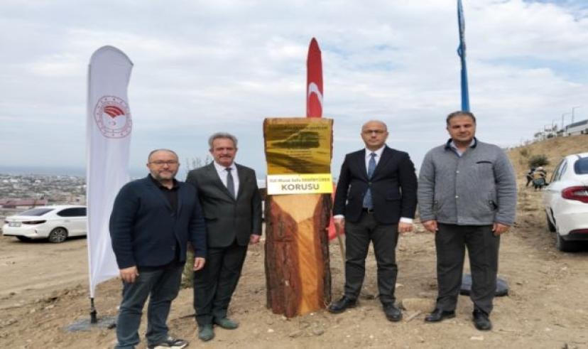İskenderun şehitleri için kurulan hatıra ormanına TİMBİR’den destek