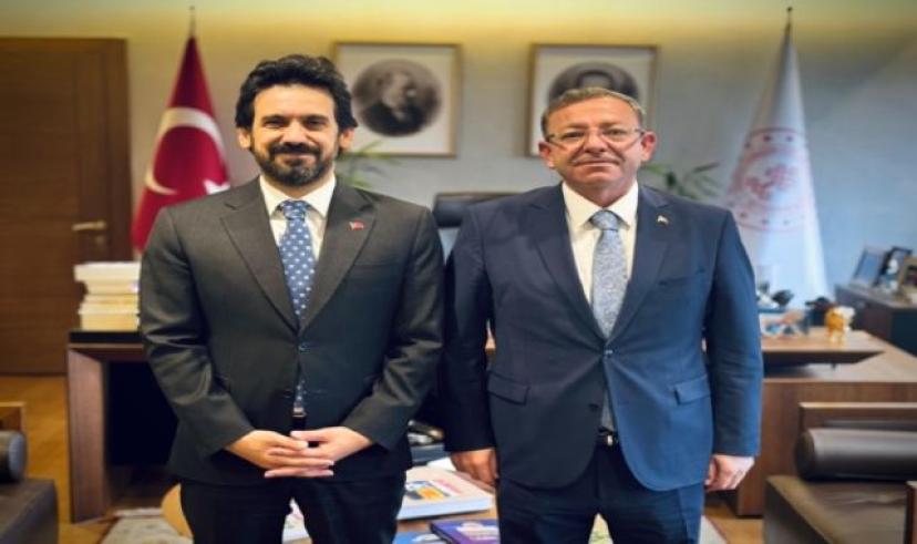 Kars Valisi Polat, Bakan Yardımcısı Mumcu’yu ziyaret etti