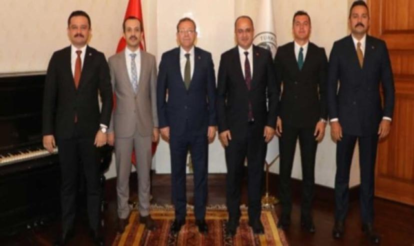 Kaymakamlardan Kars Valisi Ziya Polat’a ziyaret