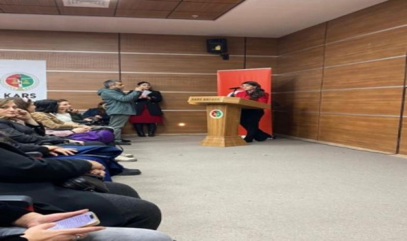 “Kırılan Sessizlik” adlı panel Kars’ta düzenlendi