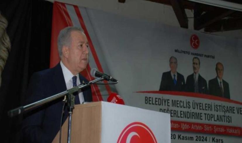 MHP Genel Başkan Yardımcısı Sadir Durmaz, Belediye Meclis Üyeleri istişare ve değerlendirme toplantısına katıldı