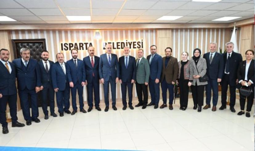 Numan Kurtulmuş: Isparta’nın potansiyelini geliştirmek için el birliğiyle hareket edeceğiz