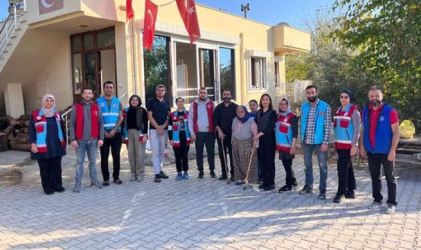 Serik Kaymakamlığı, Şehit Akkabak’ın anneannesinin evinde tamir ve bakım çalışması yaptı