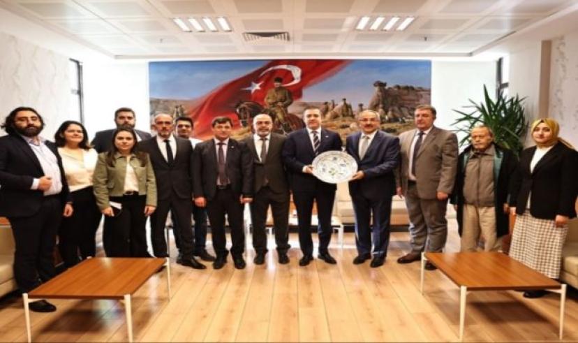 TBB Başkanı Sağkan, Nevşehir Barosu’nu ziyaret etti