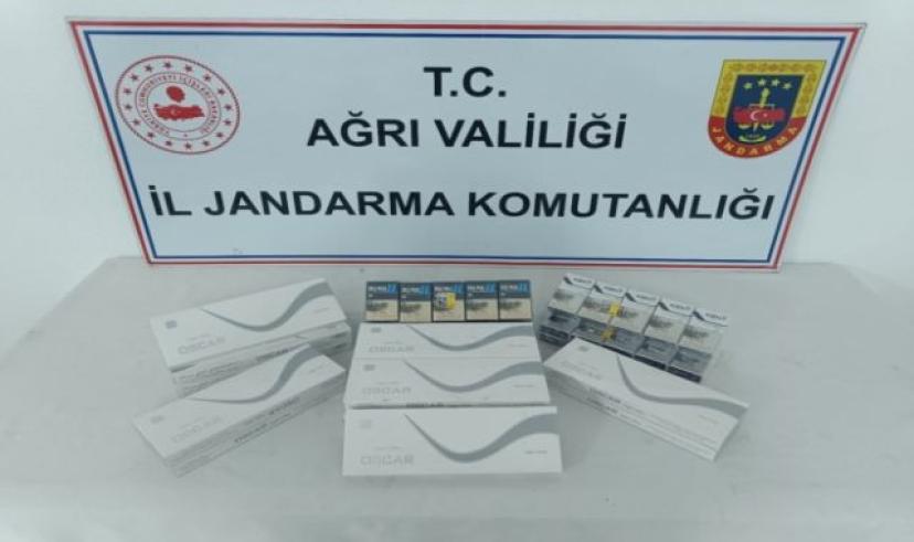 Ağrı’da 5 bin 435 paket kaçak sigara yakalandı