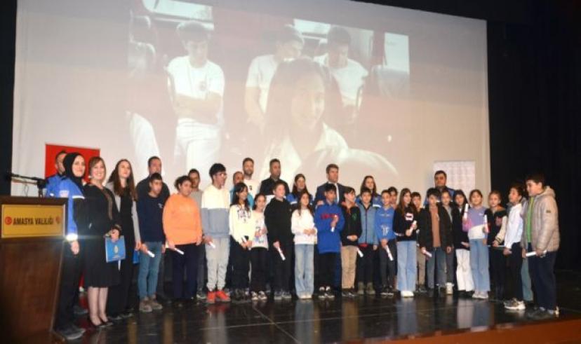 Amasya’da “Geleceğe Birlikte Yürüyelim Projesi” tamamlandı