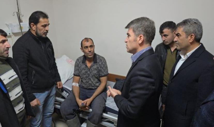 Amasya’da göçükten kurtarılan madenci tedavi altına alındı