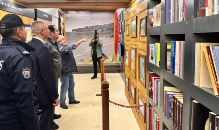 Antalya İl Emniyet Müdürü Arslan’dan Kültür Evi ziyareti