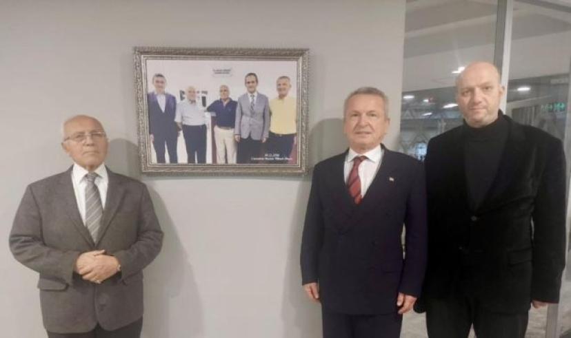 Başkan Kantarcı’ya anlamlı ziyaret