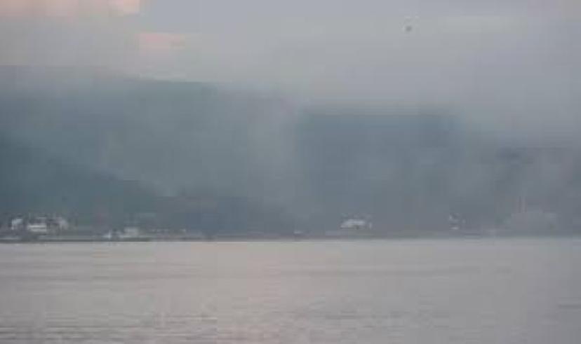 Çanakkale’de gemi geçişlerine sis engeli