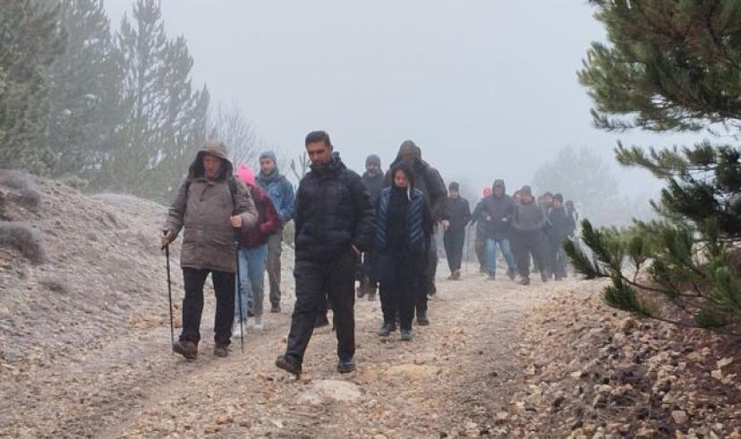Doğaseverler yürüyüşü, Kelebekler Vadisinde yaptı