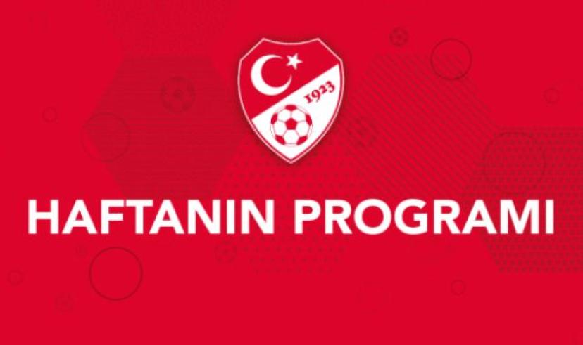 Futbol’da Haftanın Programı