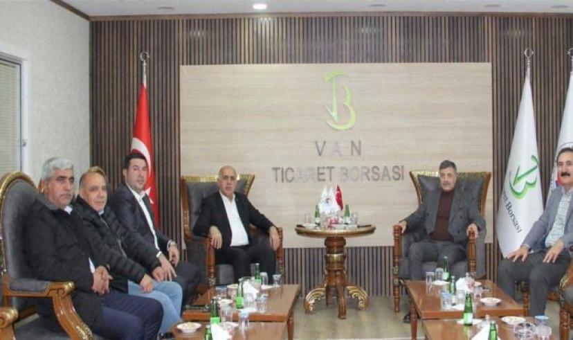 Kars TSO Başkanı Kadir Bozan Van’a gitti