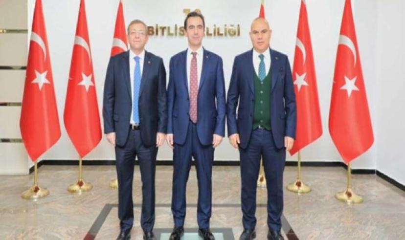 Kars Valisi Ziya Polat’tan Ağrı Valisi Koç ve Bitlis Valisi Karakaya’ya ziyaret