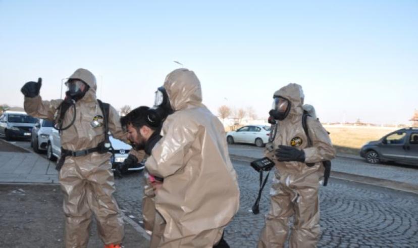 Kars’ta “Gıda Zehirlenmesi” tatbikatı gerçekleştirildi