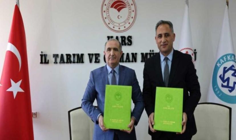 Kars’ta iş birliği protokolü imzalandı