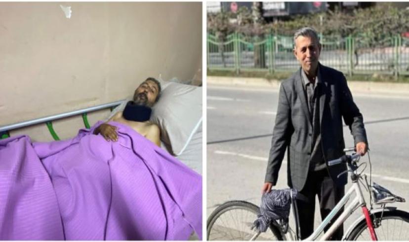 Kazada ölümden dönen bisikletli başkan adayı: “Allah beni sevenlerime bağışladı”