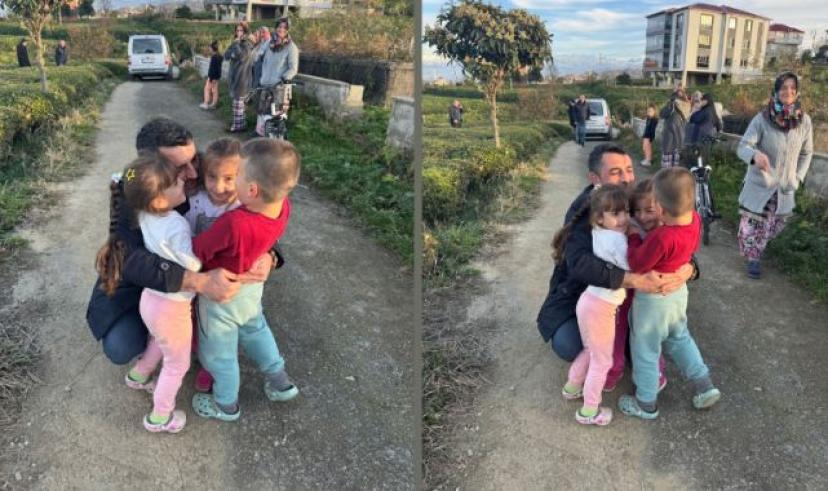 MHP Rize İl Başkanı İhsan Alkan’ın çocuk sevgisi