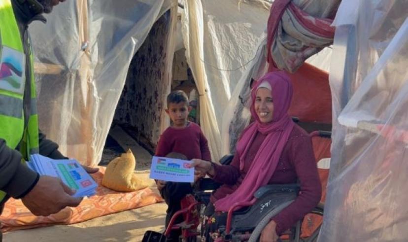 Öğretmenlerden Gazze’ye anlamlı yardım