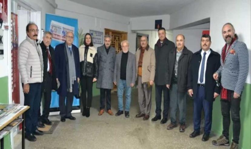 Sivas Kent Konseyi Heyeti Naci Yıldız’ı Ziyaret Etti