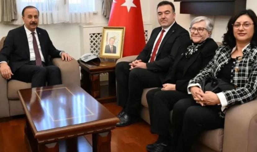 TED Isparta Koleji’nden Isparta Valisi Abdullah Erin’e ziyaret