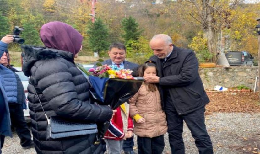 Türk-İş Genel Başkanı Ergün Atalay, Maden şehitleri yakınlarıyla buluştu