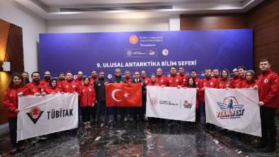 9. Antarktika Bilim Seferi Başladı