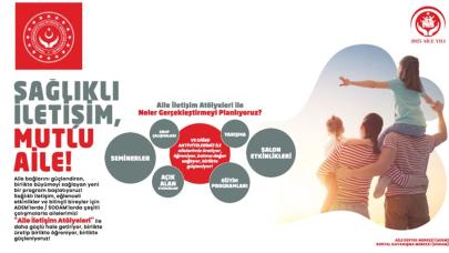 Aile İletişim Atölyeleri Başlıyor