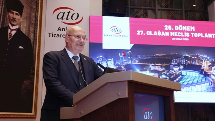 ATO Başkanı Baran, 2025 ekonomik beklentilerini açıkladı