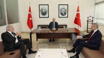 Cumhurbaşkanı Erdoğan, eski Yunan Bakan Avramopoulos’u kabul etti