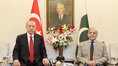 Cumhurbaşkanı Erdoğan, Pakistan Başbakanı Şerif ile görüştü