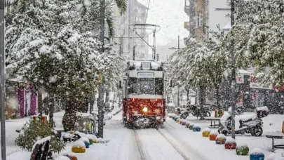 İstanbul ve çevresine sarı kodlu kar yağışı uyarısı!