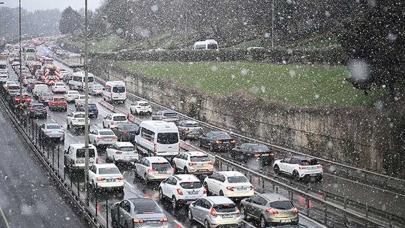 İstanbul’da kuvvetli kar yağışı başladı