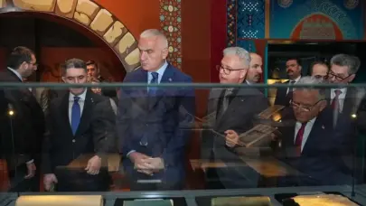 Millet Kütüphanesi'nde "Anadolu Selçuklu Sergisi" ziyarete açıldı