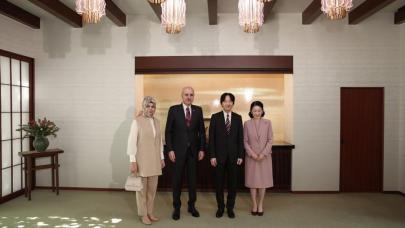 Numan Kurtulmuş, Japonya Prensi ile görüştü