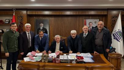 Of Belediyesinde toplu sözleşme imzaları atıldı