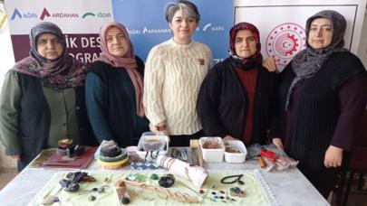 Sarıkamış'ta kadınların el becerileri güçleniyor!