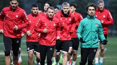 Sivasspor Kocaeli maçı hazırlıklarına başladı