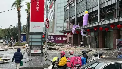 Tayvan'ın Taichung şehrinde alışveriş merkezinde şiddetli patlama: 5 ölü, 7 yaralı