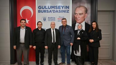 TDED Bursa Şubesi'nden Başkan Bozbey'e Ziyaret