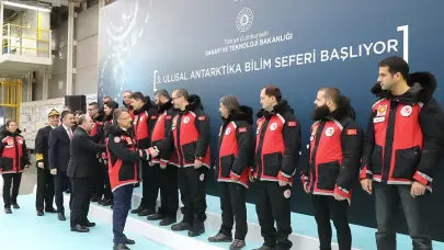 Türk Bilim Ekibi, Beyaz Kıta'ya ayak bastı!