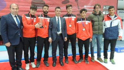 Aile ve Sosyal Hizmetler İl Müdürlüğü Erkek Curling Takımı, Türkiye üçüncüsü oldu