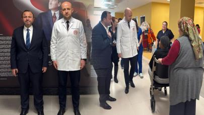 AK Parti Milletvekili İbrahim Ethem Taş’tan Antalya şehir hastanesi’ne ziyaret