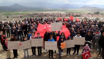 Burdur'da köylüler isyanda: "Santral Yaptırmayız"