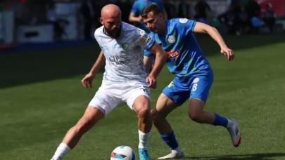 Çaykur Rizespor evinde Bodrum'a kaybetti