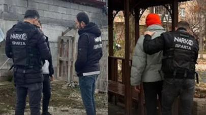 Isparta’da zehir tacirlerine operasyon, 14 şüpheli yakalandı